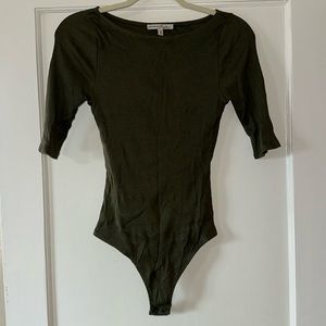 Express Olive green Body suit
